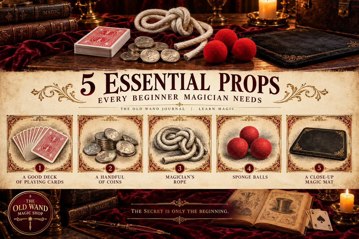 5 Essential Props Every Beginner Magician Needs