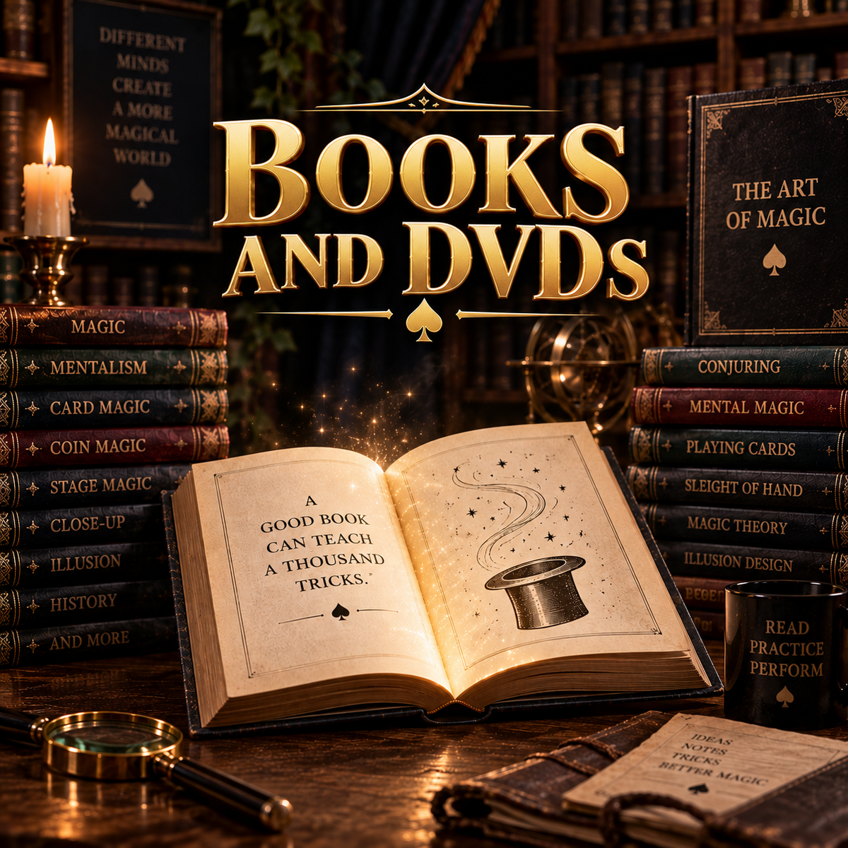 Books & DVDs