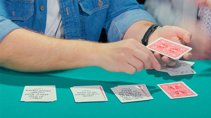 Fully Automatic Card Trick (Gimmick and Online Instructions) by Caleb Wiles - Trick