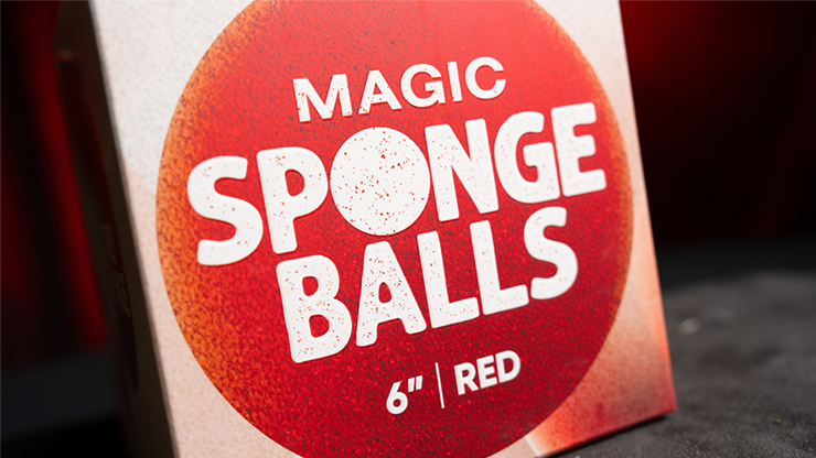 Magic Sponge Balls 1PK RED 6" by Murphy's Magic