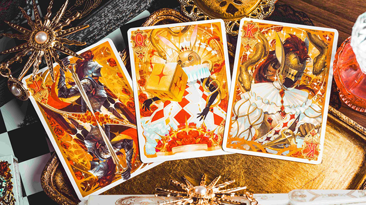 Silence V3 (White) Playing Cards by KING STAR