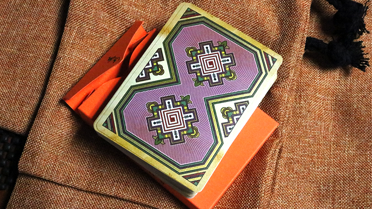 RONIN (Diamond Clan Edition Orange) Playing Cards by Kings Wild Project