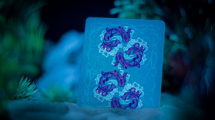 ONDA (Blue) Playing Cards by JOCU