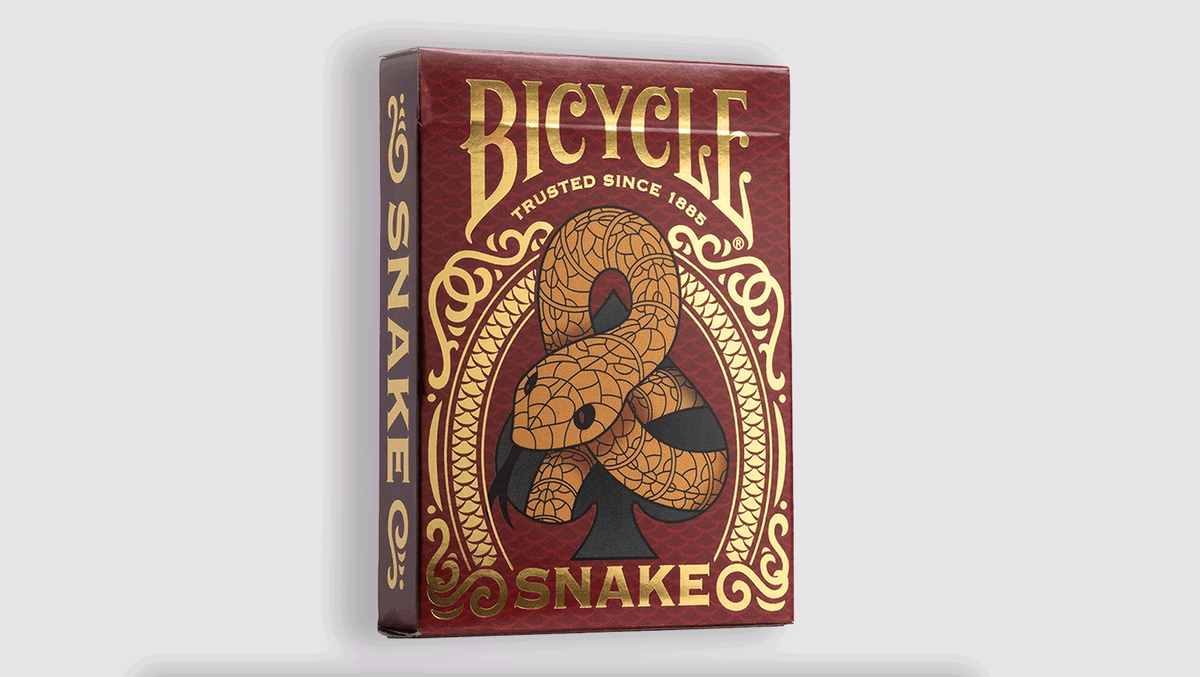 Bicycle Snake Playing Cards