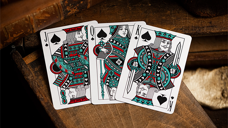 Gilded No.13 Table Players Vol.38 Playing Cards by Kings Wild Project