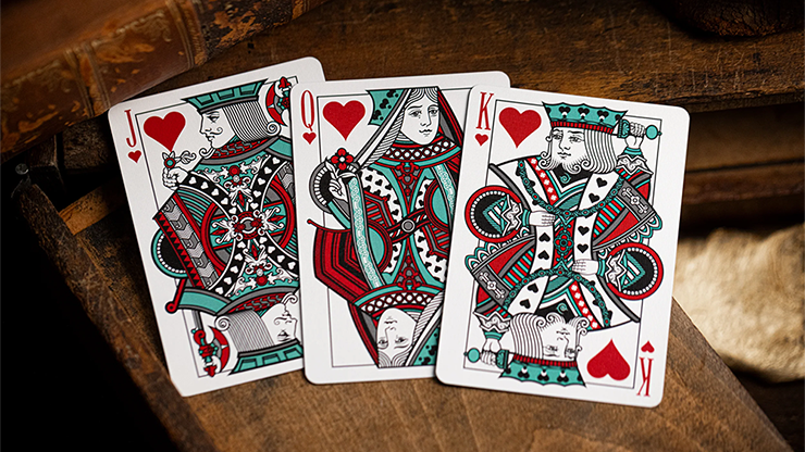 Gilded No.13 Table Players Vol.38 Playing Cards by Kings Wild Project