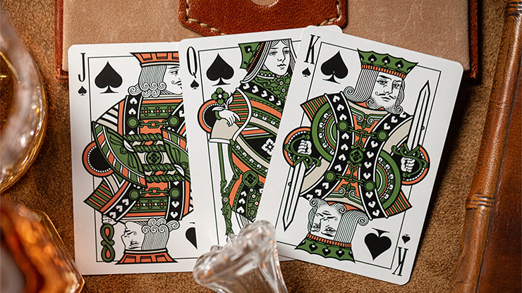 Gilded No.13 Table Players Vol.40 Playing Cards by Kings Wild Project