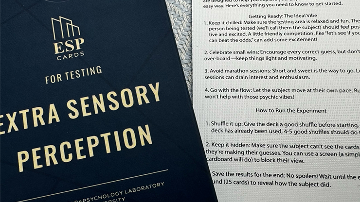 ESP Testing Cards by Dead Rebel Magic