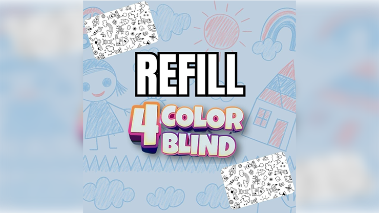 4 Color Blind Refill by Guillaume Bienne