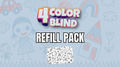 4 Color Blind Refill by Guillaume Bienne