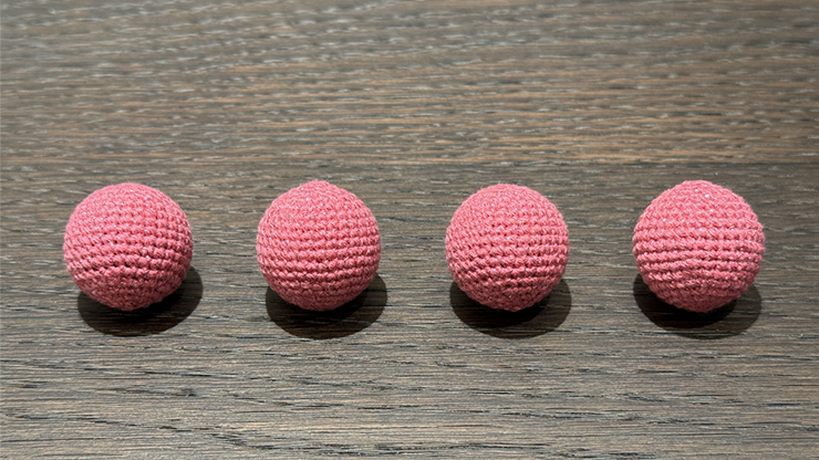 Shining Crochet Balls (Light Pink) by JT Magic