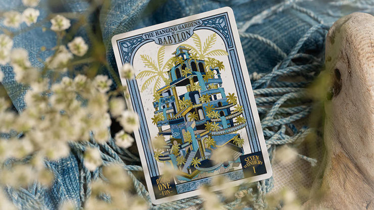The Hanging Gardens of Babylon (Special Edition Numbered Seals) Playing Cards by Room One EON