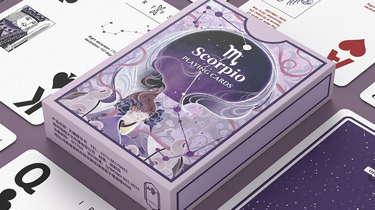 Scorpio Playing Cards by WohStudio