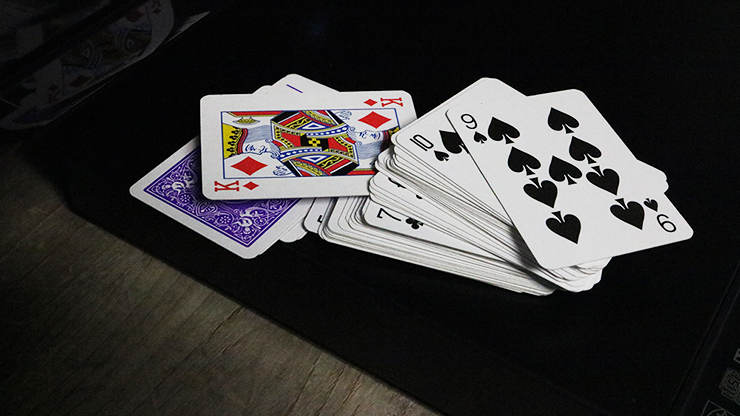Mini Bicycle Cards (Purple)
