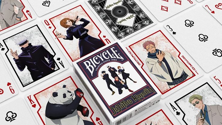 Bicycle Jujutsu Kaisen Playing Cards by US Playing Card