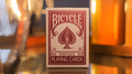 Bicycle Metallic Ruby Playing Cards