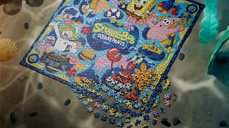 SpongeBob SquarePants Jigsaw Puzzle by theory11