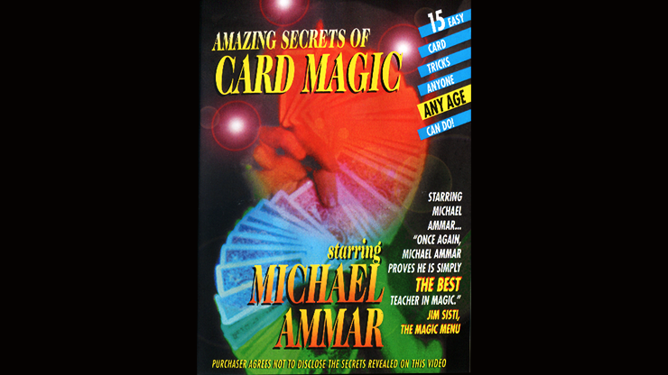Amazing Secrets of Card Magic by Michael Ammar video DOWNLOAD