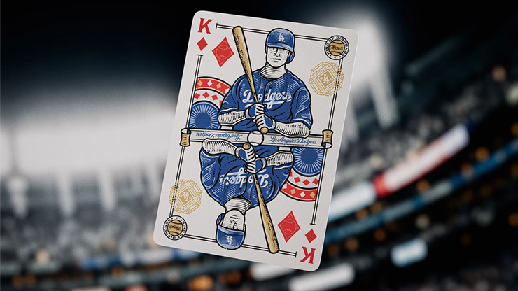 Dodgers Playing Cards by theory11