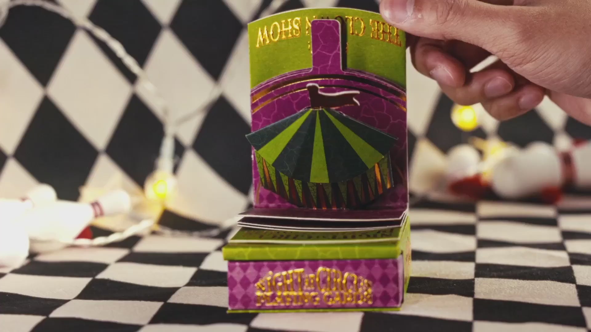 Standard Edition Night at the Circus (Freak Show) Playing Cards by Anti-Faro trailer