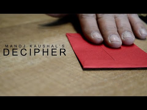 DECIPHER RED (Gimmick and Online Instructions) by Manoj Kaushal - Trick